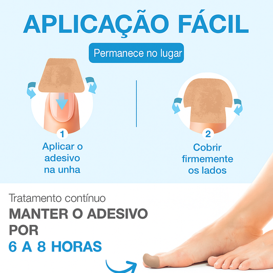 Adesivo Tratamento Micose das unhas